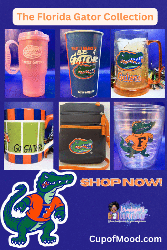 Show your pride with the Epic University of Florida Gators Drinkware Collection featuring mugs, cups, and glasses perfect for every Gator fan.