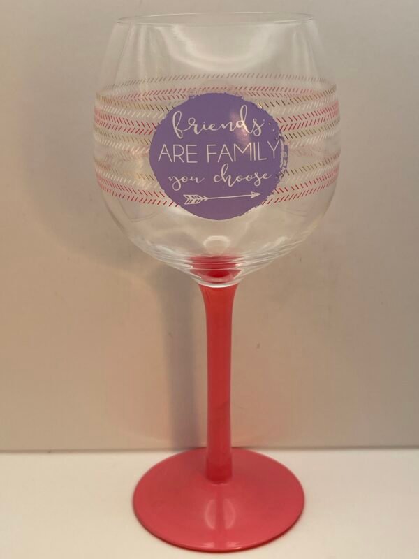 Celebrate your chosen tribe with the Friends Are Family Wine Glass. It’s the perfect #cupofmood and a charming balloon-style gin glass.
