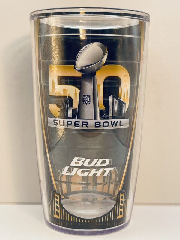 NFL collectible Super Bowl 50 tumbler