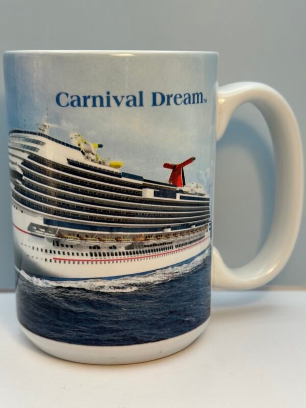 Carnival Cruise Dream Souvenir Mug side view