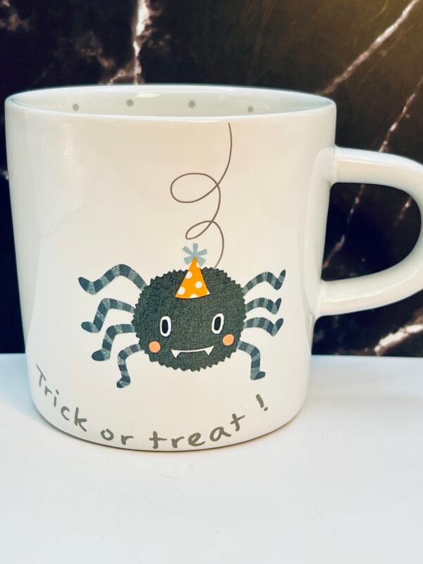 Magenta Designer Halloween coffee mug