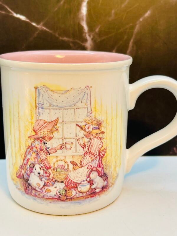 Vintage Holly Hobbie Moments with Mom Mug front design