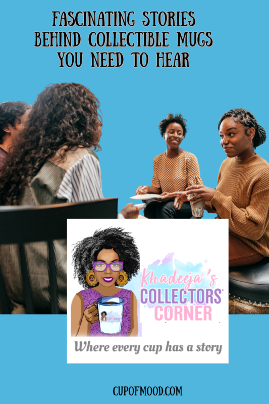 Collectors sharing mugs and stories in a community setting