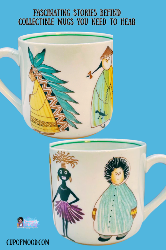 Parade People Mug by Anja Juurikkala shown from multiple angles