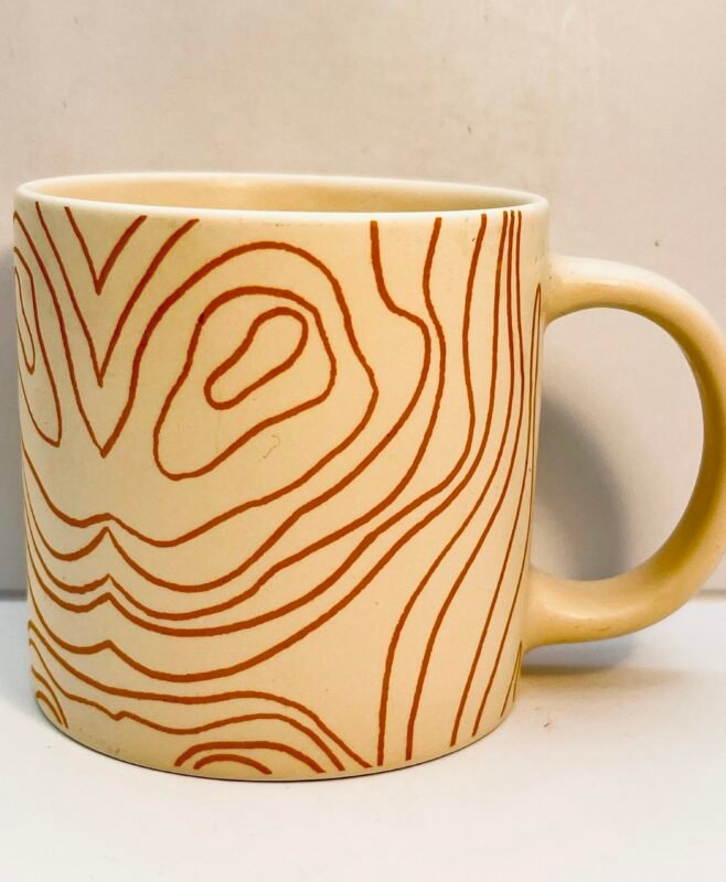 whitney kerney causebox mug front view abstract design