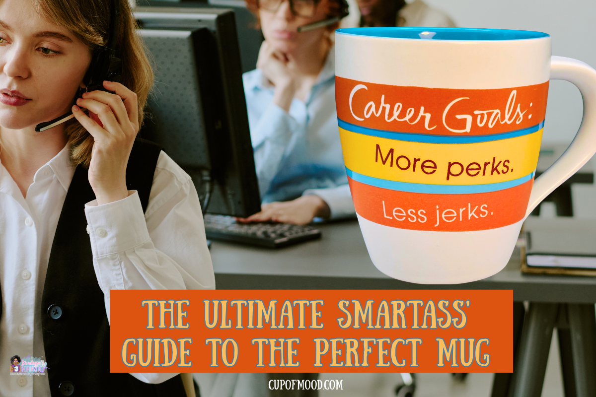 Hallmark funny career goals sarcastic coffee mug