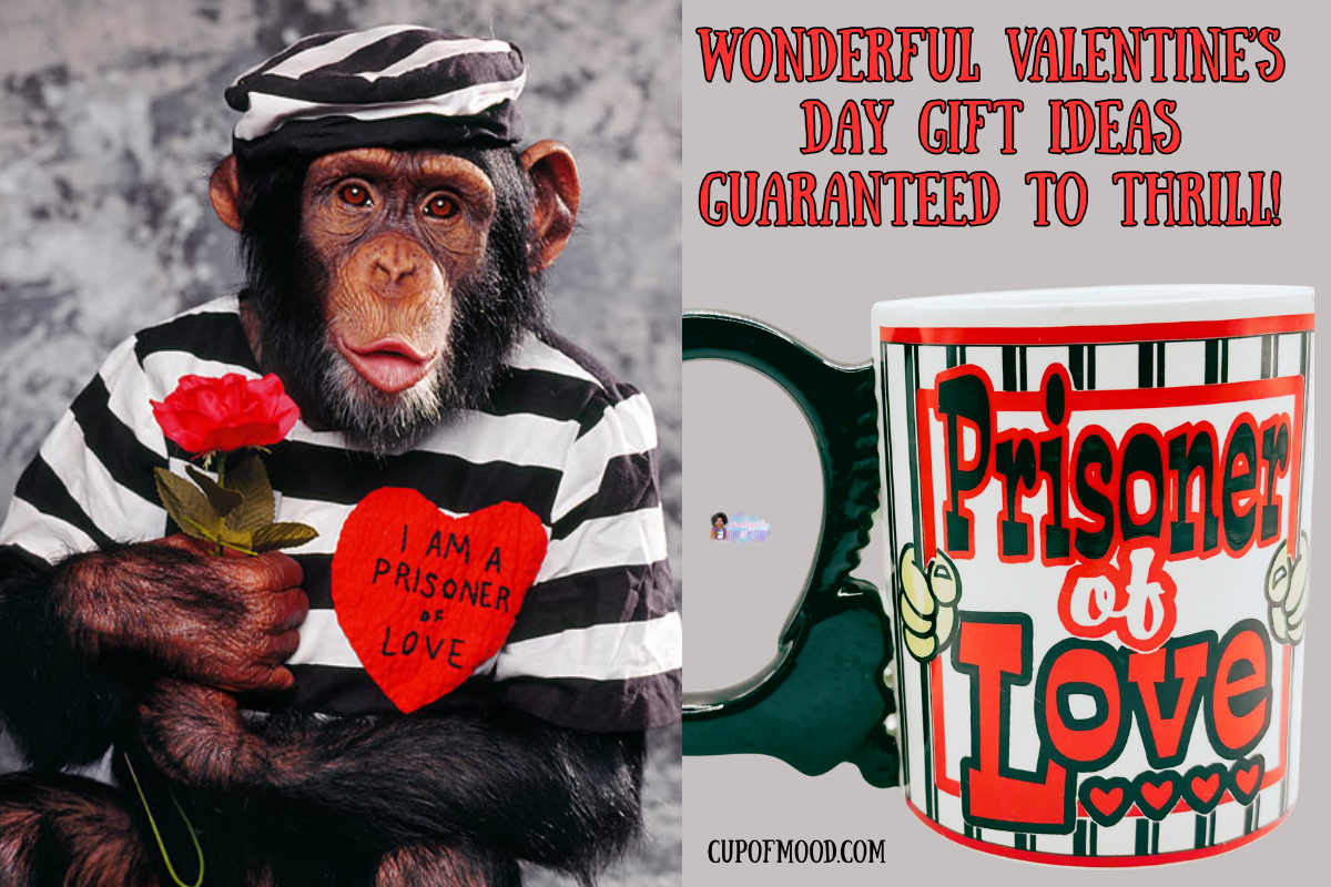 Patel Prisoner of Love funny Valentine’s Day mug