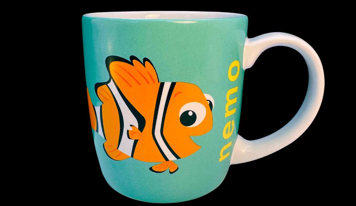Disney Pixar Finding Nemo Sea Mug front view with Nemo illustration