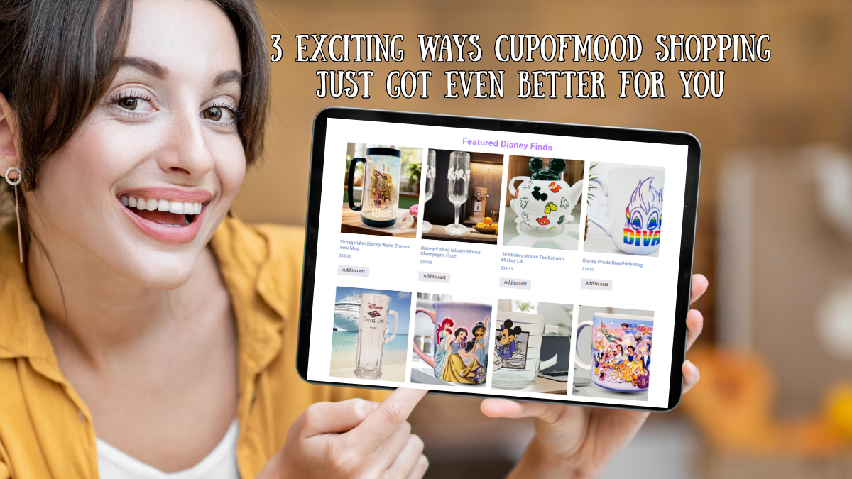 browsing brand collections at CupofMood shopping experience