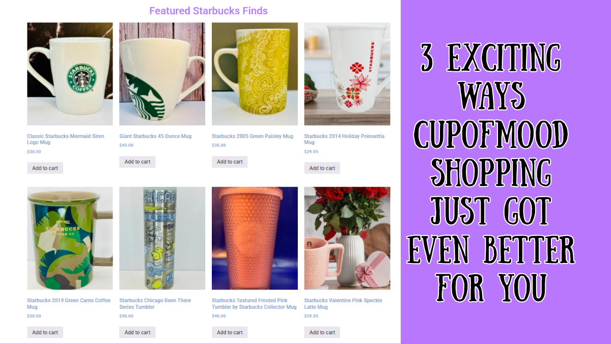 Starbucks mugs and drinkware collection at CupofMood
