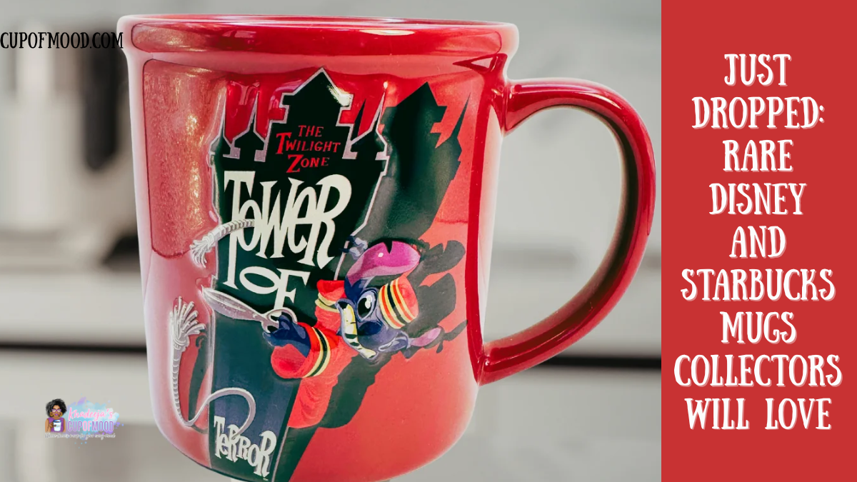 Disney Tower of Terror 3D mug rare Disney attraction collectible