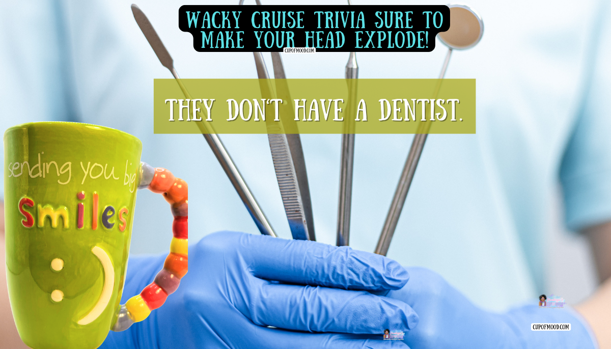 cruise ship medical center without full dental clinic onboard