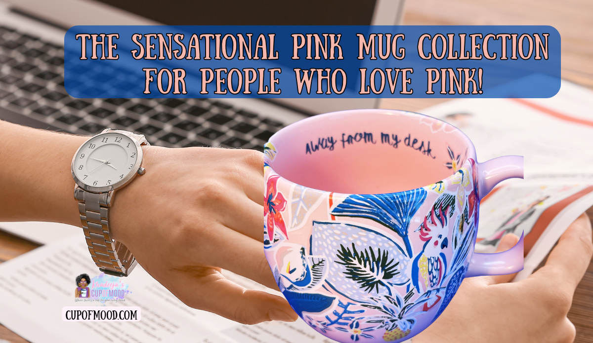 Pink Away From My Desk Coffee Mug