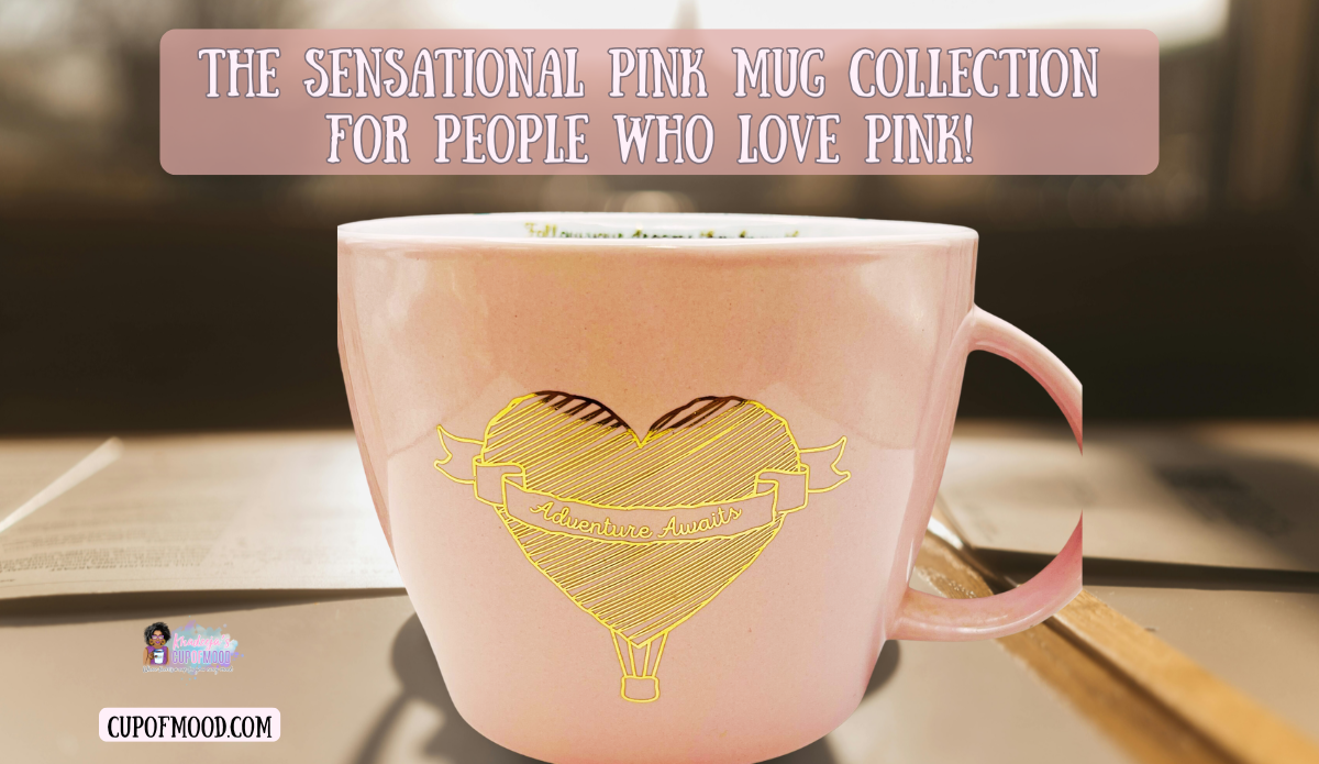 pink coffee mug adventure awaits heart design final sip pink mug collection cozy aesthetic pink mugs