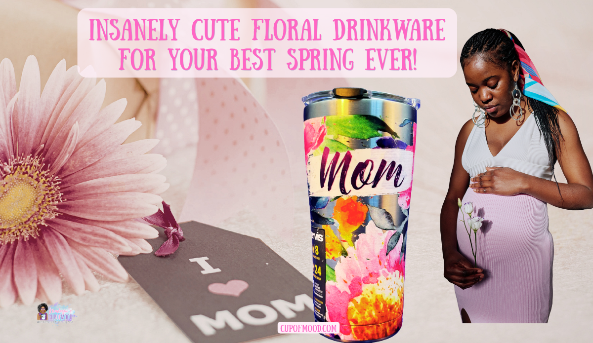 floral drinkware mom tervis tumbler mothers day gift with colorful flower design