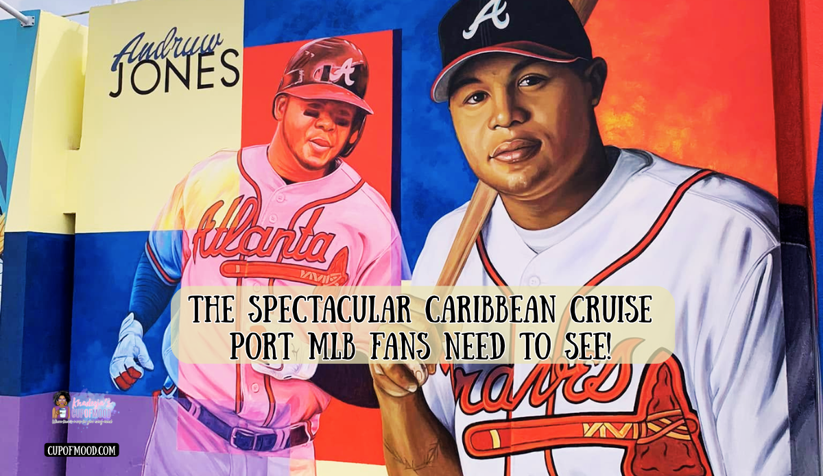 Andruw Jones mural Curaçao cruise port MLB player wall