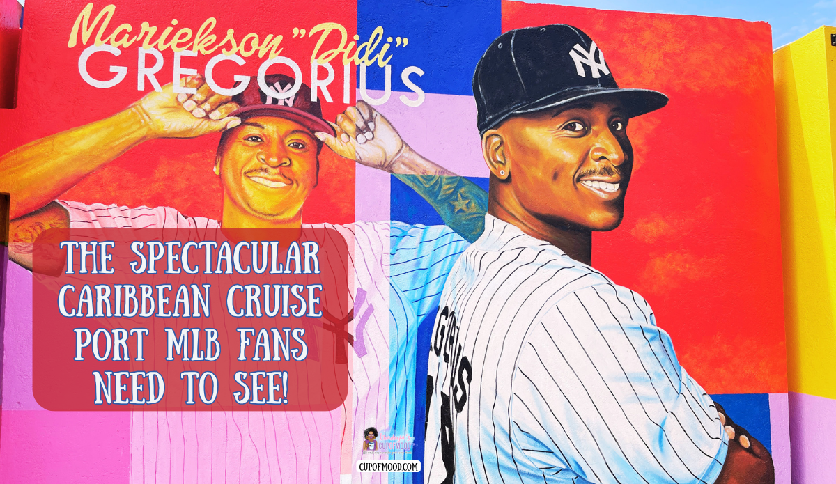 Didi Gregorius mural Curaçao cruise port MLB player artwork