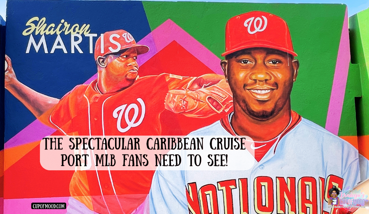 Shairon Martis mural Curaçao cruise port pitcher baseball wall