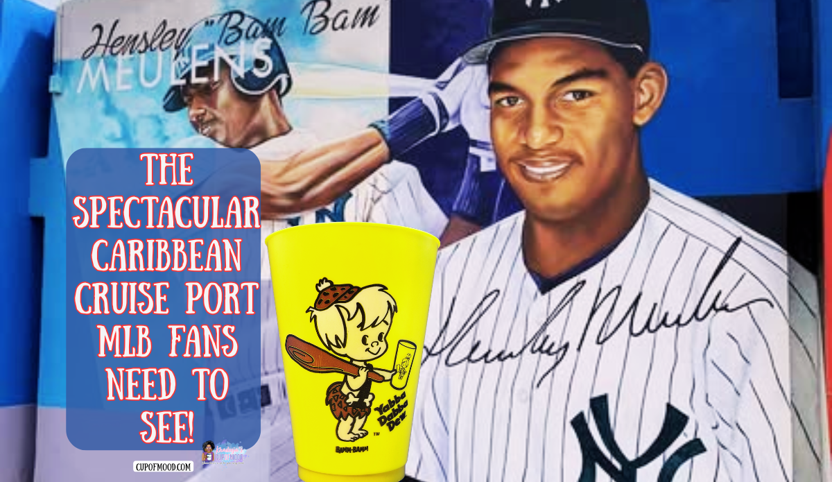 Hensley Bam Bam Meulens mural Curaçao cruise port baseball pioneer wall