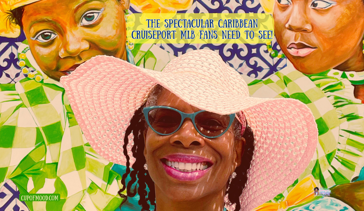 Curaçao cruise port street art selfie colorful mural Willemstad travel experience