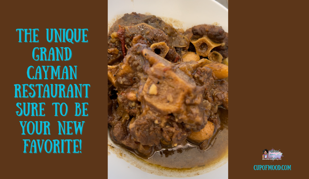 Caribbean oxtails dish Grand Cayman restaurant near cruise port