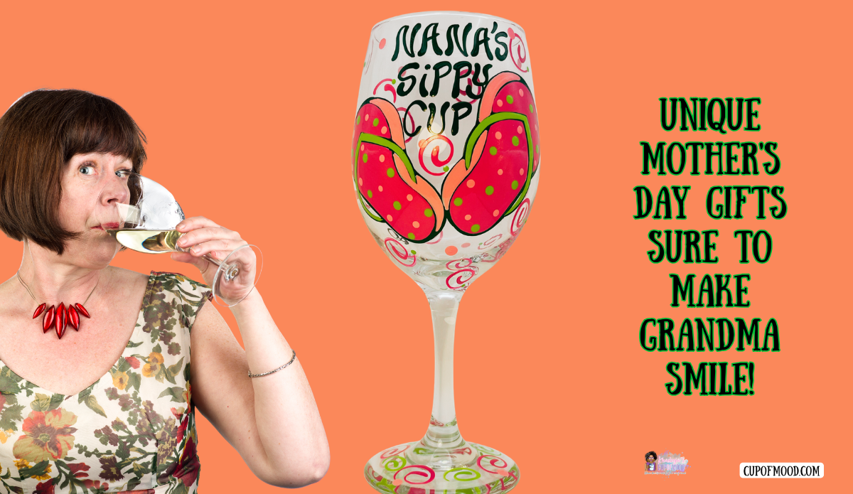 nanas sippy cup wine glass funny grandmother wine gift Mother’s Day