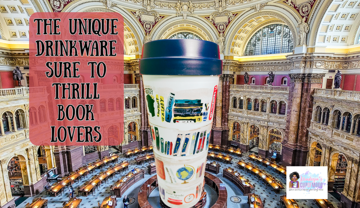 library of congress reading room book lovers drinkware kate spade library books travel tumbler
