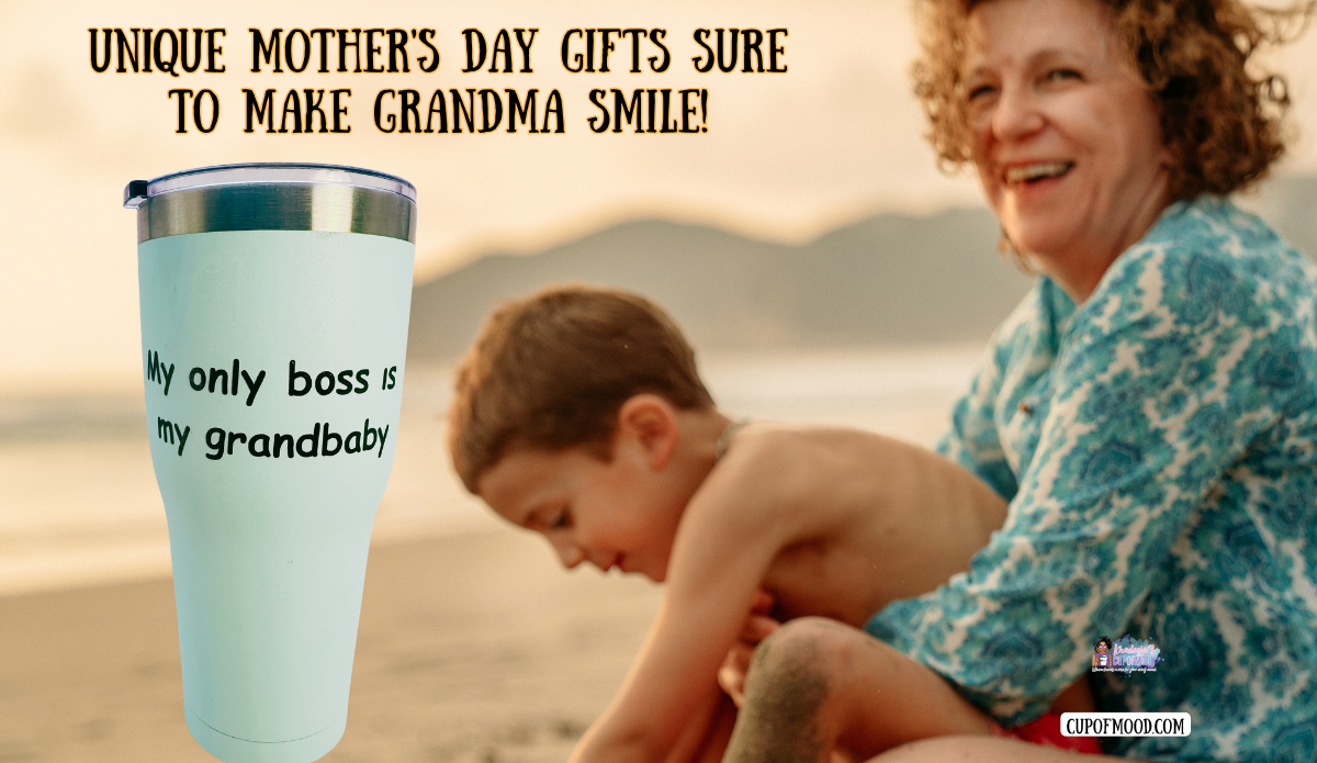 my only boss is my grandbaby tumbler Mother’s Day gifts for grandma tumbler