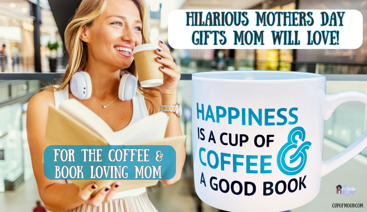 mother’s day gifts coffee and book lover mug cozy reading coffee cup