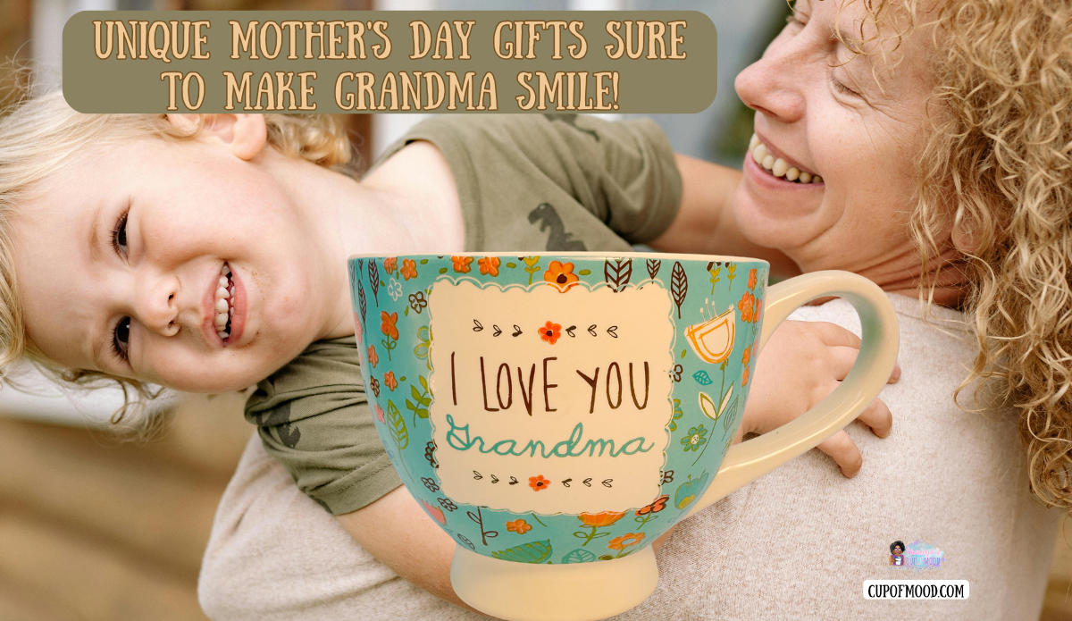 I love you grandma mug floral cozy Mother’s Day gifts for grandma