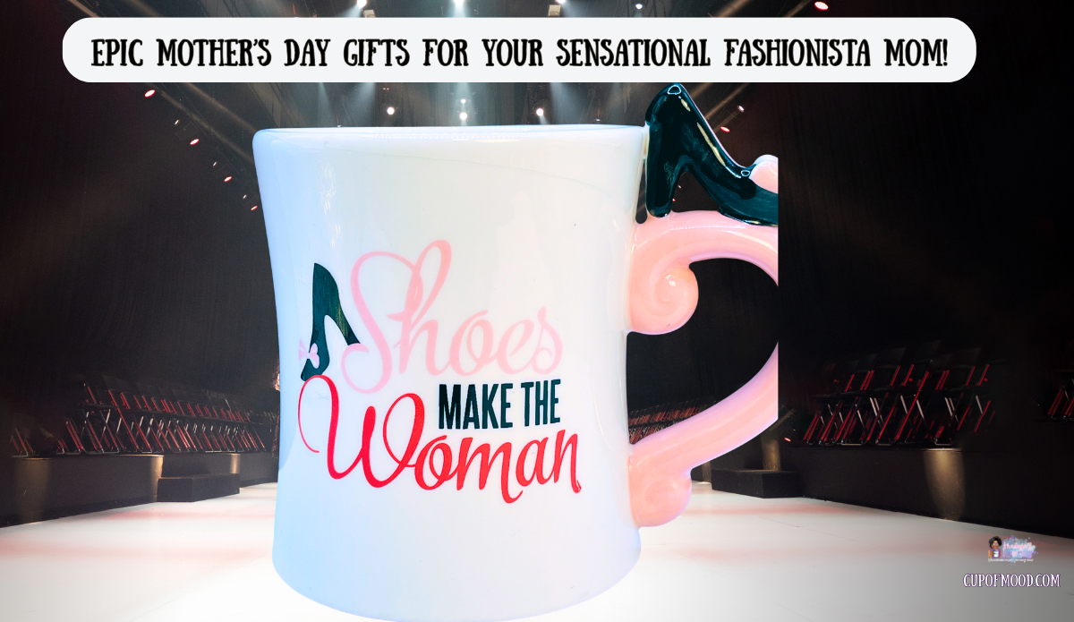 3d high heel coffee mug shoe handle fashionista mothers day gift