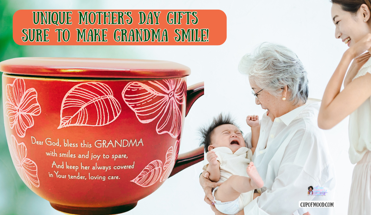 dear god bless this grandma mug faith based Mother’s Day gifts for grandma