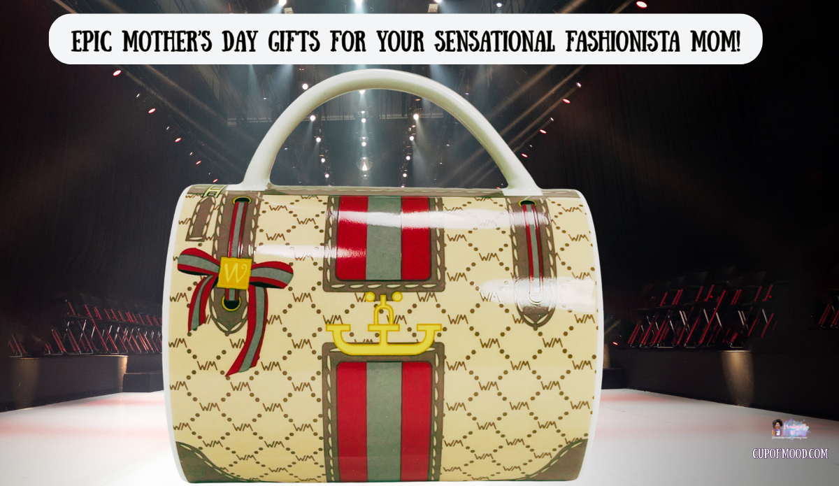 Mother’s Day gifts designer purse mug luxury handbag style coffee cup for fashionista mom
