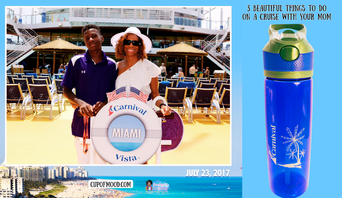 cruise with your son boarding day family cruise memory