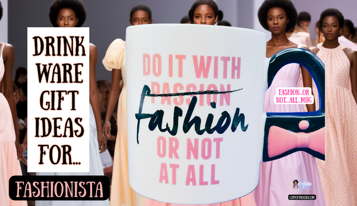 fashionista mug purse handle coffee cup stylish gift idea for fashion lovers
