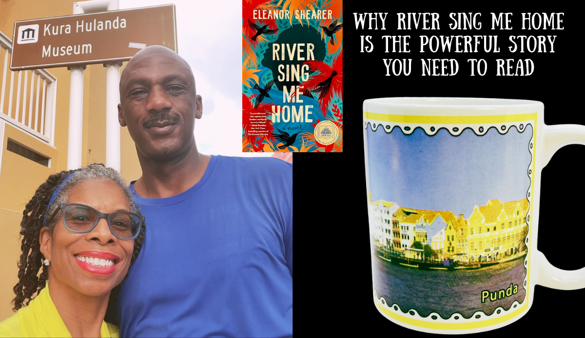 Michael and Khadeeja visiting Museum Kurá Hulanda in Curaçao while reflecting on River Sing Me Home and Caribbean history