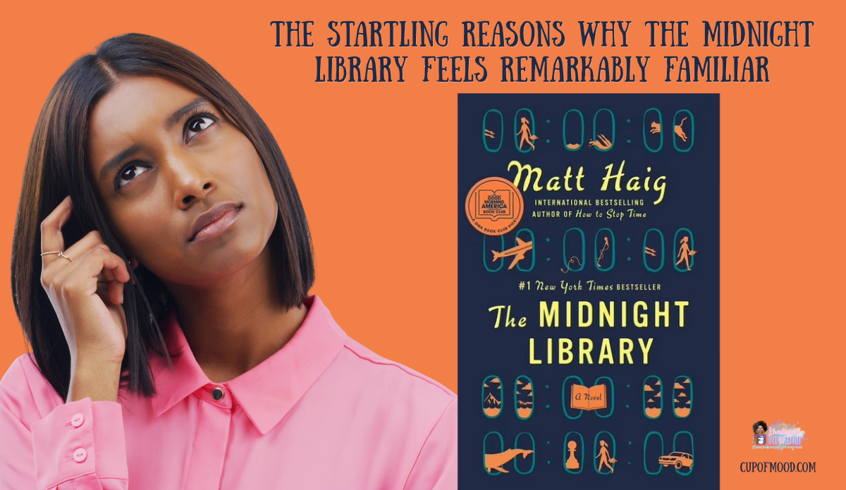 Woman reflecting while thinking about The Midnight Library by Matt Haig