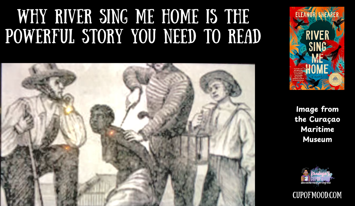 Historical image of punishment and enslavement from the Curaçao Maritime Museum connected to River Sing Me Home