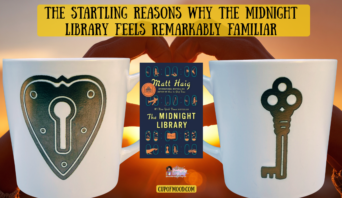 Lock and key mugs inspired by Hugo and soul connections in The Midnight Library