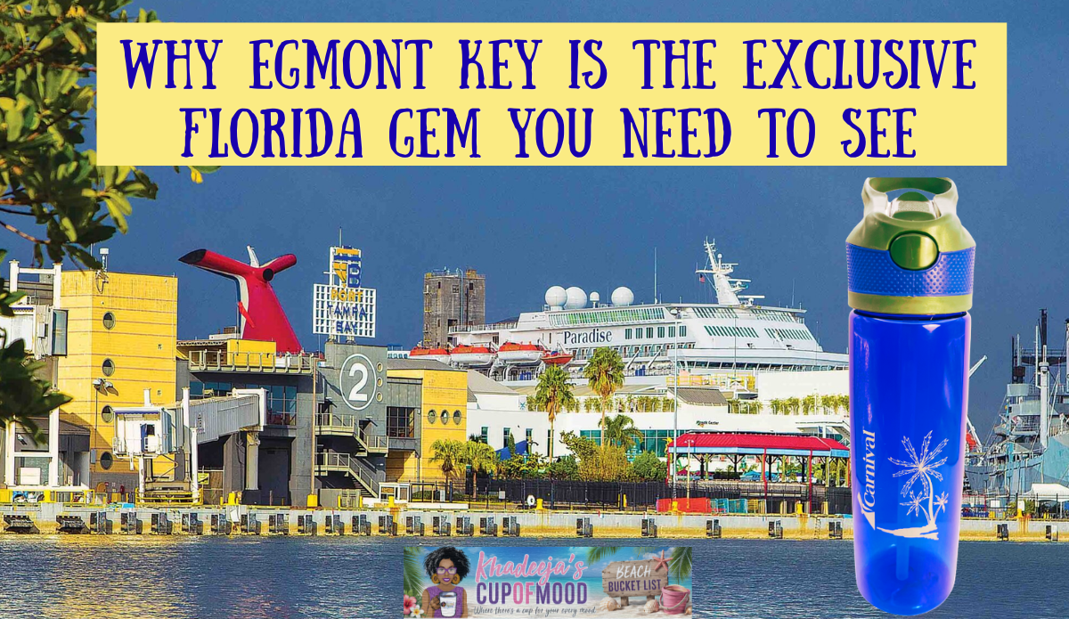 Cruise ship departing from Tampa Bay near Egmont Key excursion opportunities