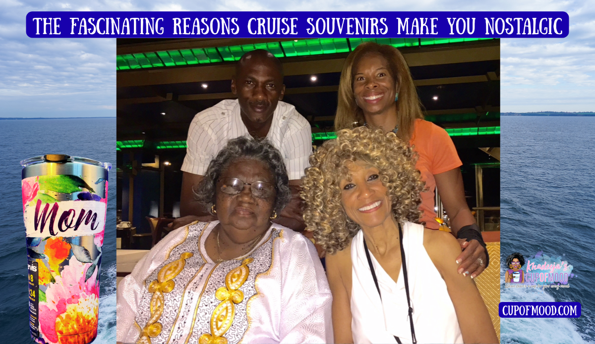 Family cruise celebrating Nicole's graduation with both grandmothers