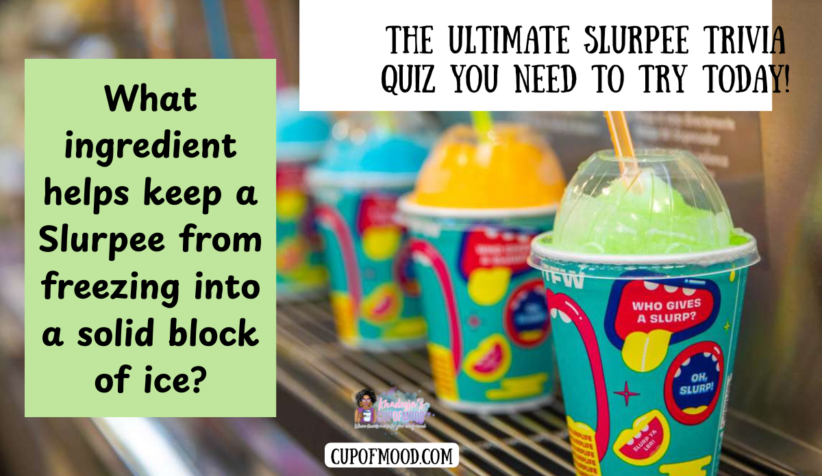 What ingredient helps keep a Slurpee from freezing into a solid block of ice