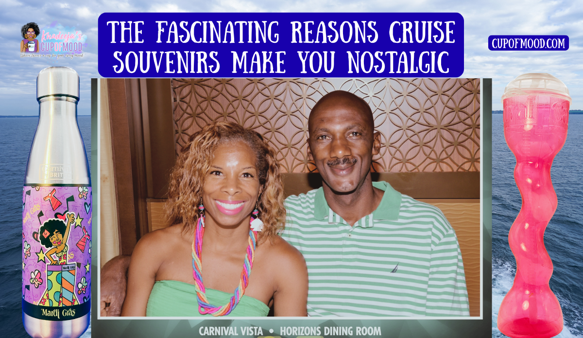 Khadeeja and Michael enjoying dinner aboard Carnival Vista during a memorable cruise vacation