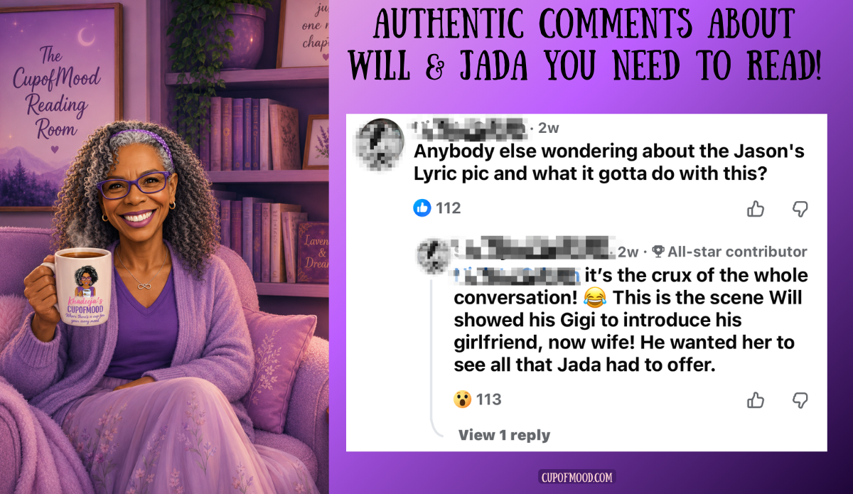 Facebook reader comments about Will Smith and Jada Pinkett Smith’s books, including reactions to their relationship and interest in reading both memoirs.