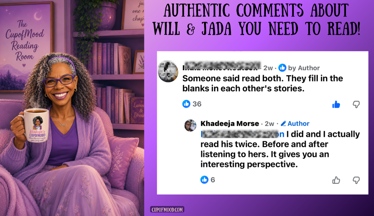 Facebook comments about reading both Will and Worthy for a fuller Will Smith and Jada Pinkett Smith book review perspective.