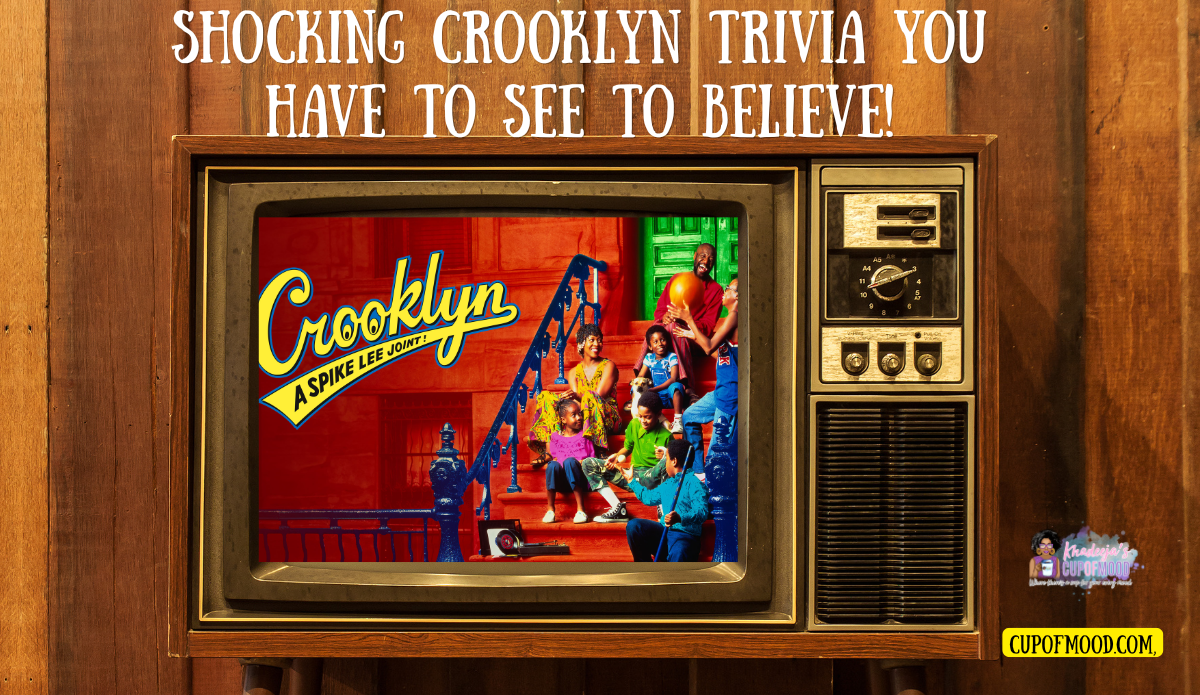 Crooklyn movie poster on a vintage television representing the planned Crooklyn TV series