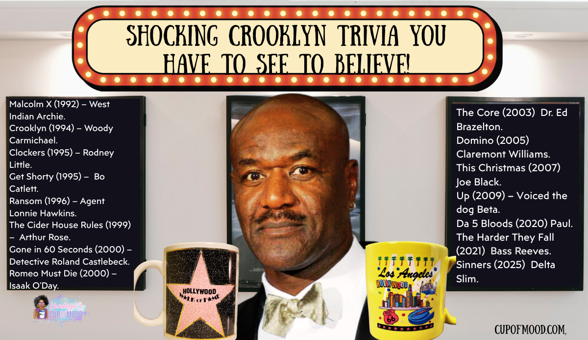 Delroy Lindo film career with Hollywood and Los Angeles mugs