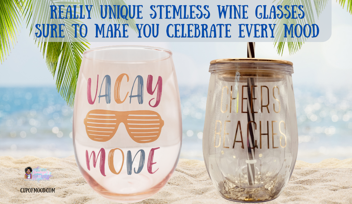 Vacay Mode And Cheers Beaches Stemless Drinkware