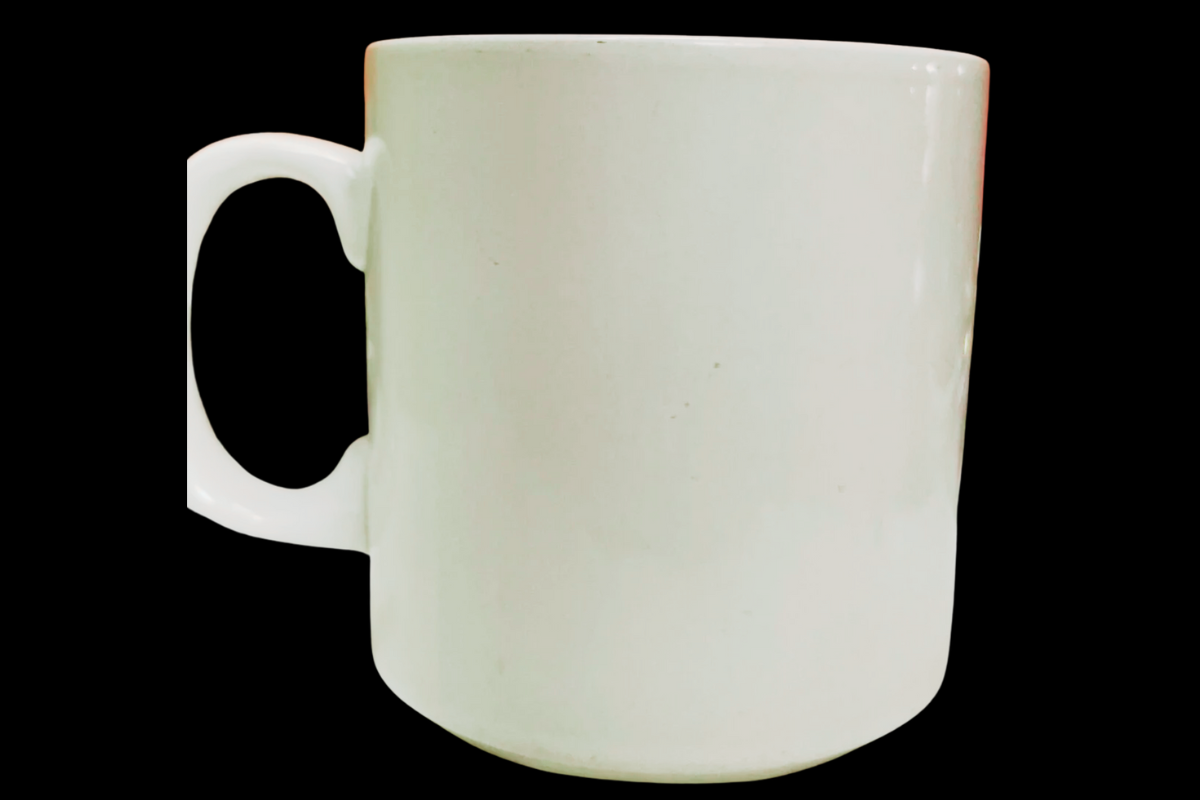 I Love My Job Drug Test Mug back view