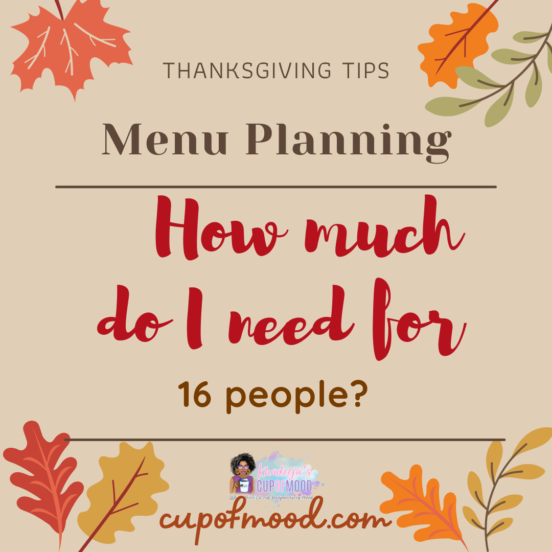 Want To Know How Much Food You Need For Thanksgiving? Here Are Your ...